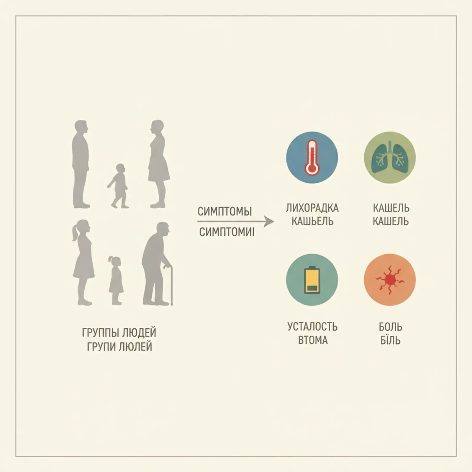 Особенности проявлений у разных групп людей